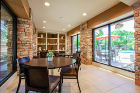Clubhouse Work Stations at Rock Ridge Apartments in Oro Valley