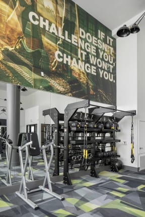 Fitness Center at Parc Broadway Apartments
