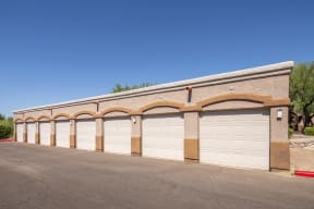 Garages at Rock Ridge Apartments in Oro Valley
