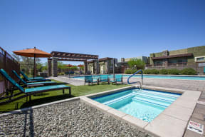 Hot Tub at Avilla Victoria in Queen Creek Arizona 2021 2