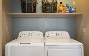 In Unit Washer and Dryer at Avilla Victoria in Queen Creek Arizona 2021