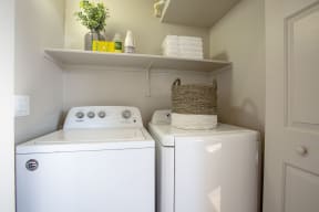 In-unit Laundry at Casitas at San Marcos in Chandler AZ Nov 2020