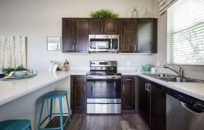 Kitchen at Avilla Victoria in Queen Creek Arizona 2021 3