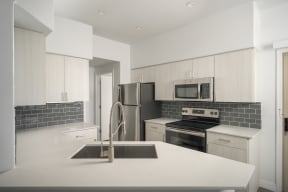 Kitchen at Haven at Arrowhead Apartments in Glendale Arizona 2021 8