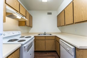 Kitchen at Metro Tucson Apartments