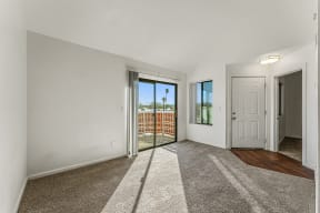 Living Room and Entrance at Metro Tucson