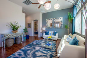 Living room at Avilla Marana in Marana AZ June 2021
