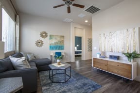 Living Room at Avilla Victoria in Queen Creek Arizona 2021 2