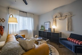 Living Room at Polanco Apartments