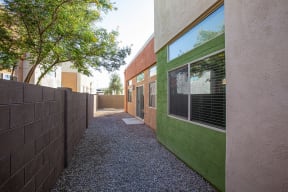 Patio Area at Casitas at San Marcos in Chandler AZ Nov 2020