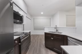 Platinum Kitchen at Haven at Arrowhead Apartments in Glendale Arizona 2022