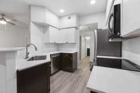 Platinum Kitchen at Haven at Arrowhead Apartments in Glendale Arizona 2022