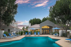 Pool at Haven at Arrowhead Apartments in Glendale Arizona 2021