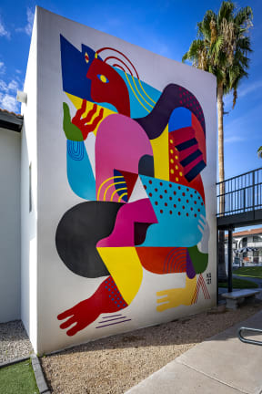 Wall Art at Polanco Apartments