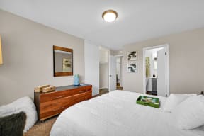 The Preserve at Woodfield Apartments Bedroom with Bathroom
