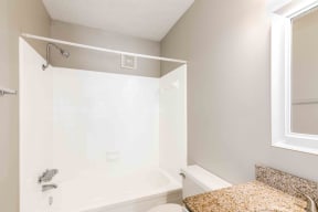 Condos at the Villager-Bathroom with access to Bedroom