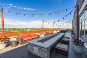 Rooftop lounge - The Verge Apartments in St Louis Park, MN