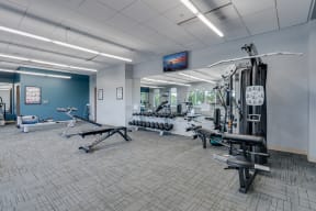 fitness center - The Verge Apartments in St Louis Park, MN