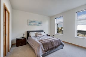Bedroom - The Verge Apartments in St Louis Park, MN