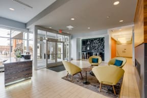 Lobby - The Verge Apartments in St Louis Park, MN