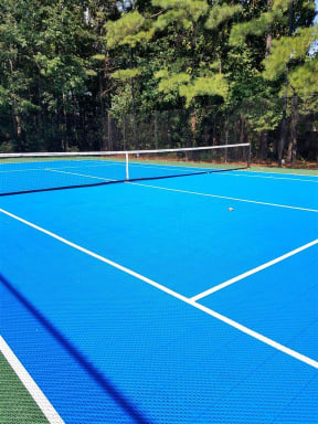 Tennis Court at Seven Pines, Georgia