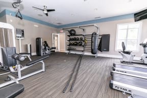 Two Level Fitness Center at Villas at Hampton, Georgia, 30228