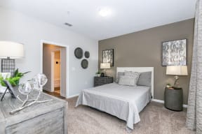 Model Bedroom at Villas at Hampton, Hampton, 30228