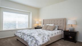 Village at Main Street | Bedroom with Large Light Filled Window