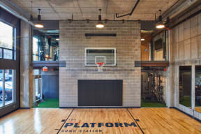 Basketball Court at The Platform, Norwalk, 06854