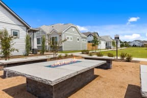 Outdoor Firepit at Avilla Traditions, Grand Prairie, TX, 75052