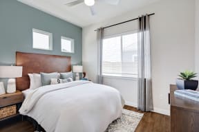 Beautiful Bright Bedroom With Wide Windows at Avilla Fossil Creek, Fort Worth