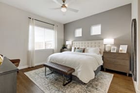 Bedroom With Expansive Windows at Avilla Lakeridge, Arlington, 76002