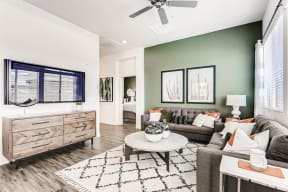 Modern Living Room at Avilla Camelback Ranch, Phoenix, 85037
