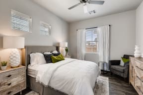 Master Bedroom at Avilla Buffalo Run, Commerce City, CO, 80022