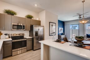 Fully Equipped Kitchen With Modern Appliances at Avilla Centerra Crossings, Goodyear, AZ, 85338