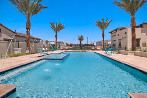 Swimming pool site at Avilla Enclave, Mesa, AZ