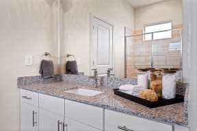 Granite Counter Tops In Kitchen at Avilla Parkway, Celina, 75009