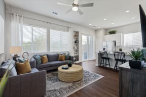 Living Room With Kitchen at Avilla Lakeridge, Arlington, 76002