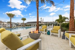 Outdoor Lounge at Avilla Suncoast, Odessa, FL