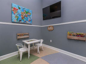 kids area in clubhouse