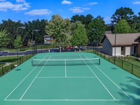 tallahassee apartments  tennis court