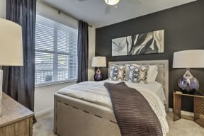 Beautiful Bright Bedroom With Wide Windows at Residence at Tailrace Marina, North Carolina, 28120