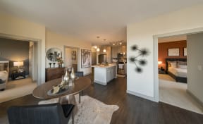 Open-Concept Floor Plans at Parc at White Rock Luxury Apartments in Dallas TX