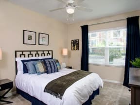 Oversized Bedrooms at The Amalfi Clearwater Luxury Apartments in Clearwater, FL