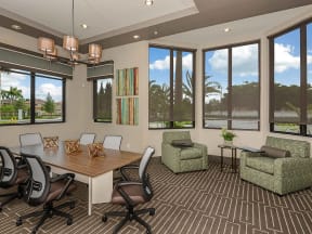 Conference Room at Azura Luxury Apartments in Kendall FL