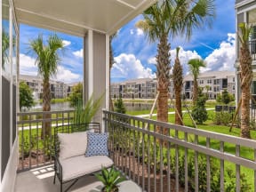 Private Balconies at Lenox Luxury Apartments in Riverview FL
