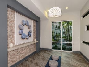 Zen Room at Grady Square Luxury Apartments in Tampa FL