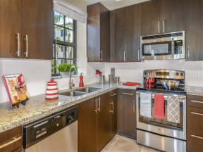 Chef-Style Kitchens at Palm Ranch Luxury Apartments in Davie, FL