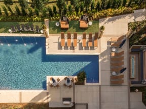 Resort-Style Pool at Parc at White Rock Luxury Apartments in Dallas TX