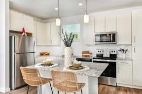 Chef-Style Kitchens at The Gallery Luxury Apartments in Trinity, FL